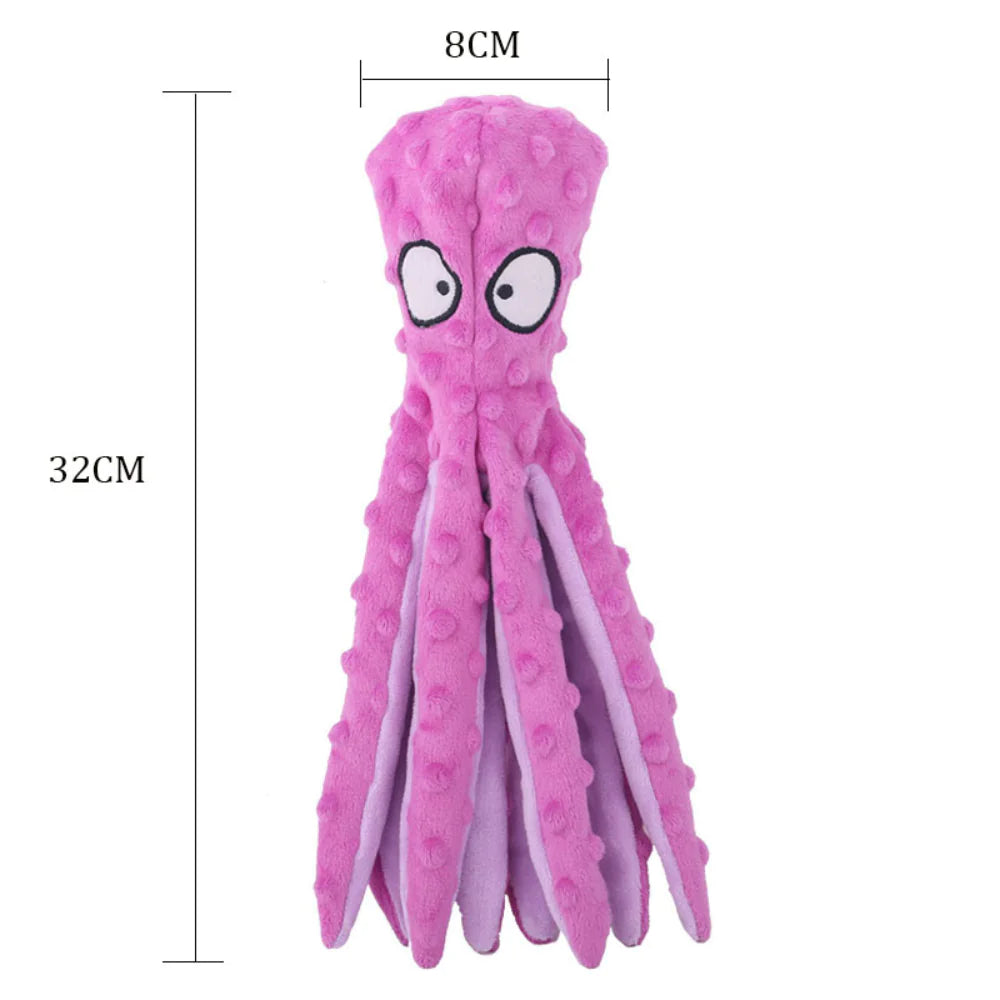 Octopus Plush Pet Toy