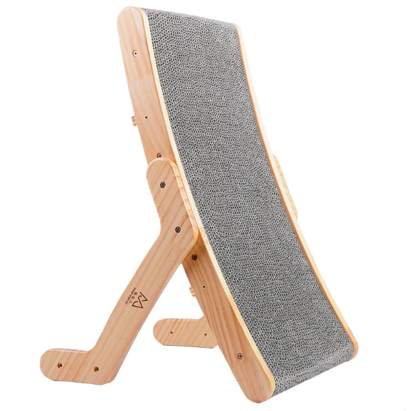 Solid Wooden Cat Scratcher