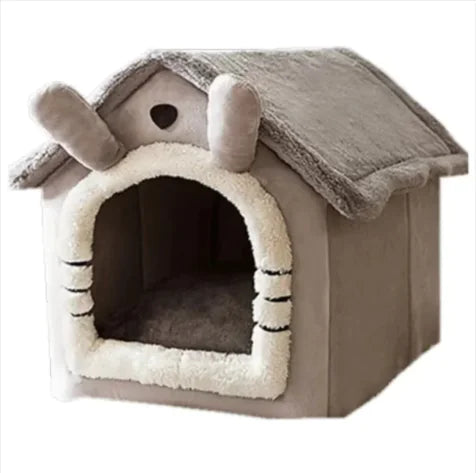 Foldable Dog House Kennel Bed