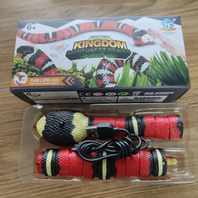 Smart Sensing Snake Cat Toy