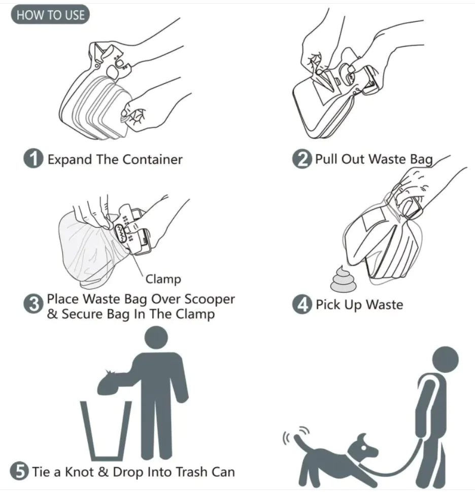 Pet Foldable Pooper Scooper