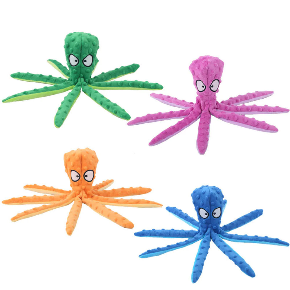 Octopus Plush Pet Toy