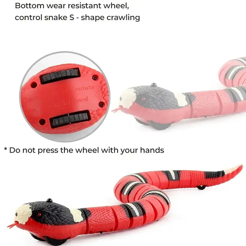 Smart Sensing Snake Cat Toy