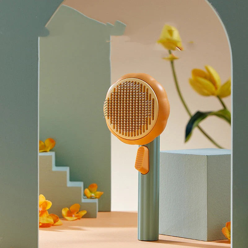 Pumpkin Pet Grooming Brush