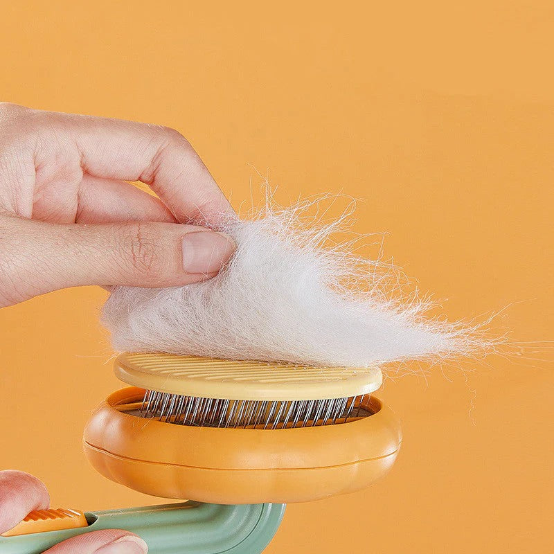 Pumpkin Pet Grooming Brush