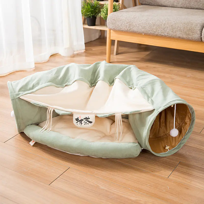 Cat Tunnel Bed