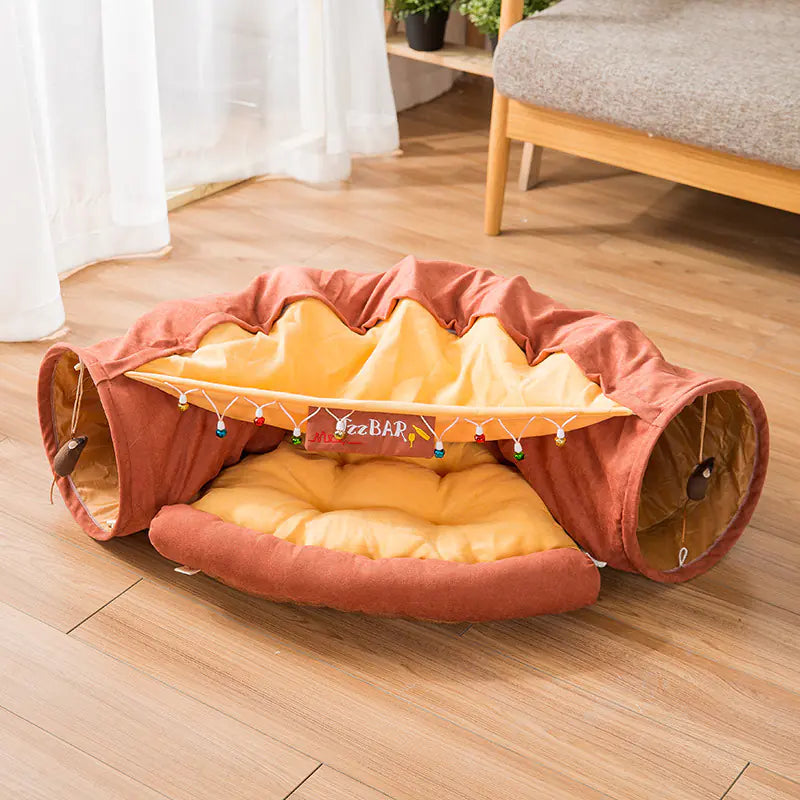 Cat Tunnel Bed